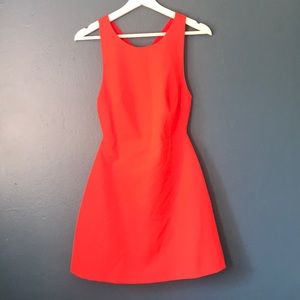 Zara red mini dress